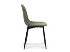 Ceramon Eettafelset met 4 Marie Stoelen - Wit / Groen - afbeelding 9