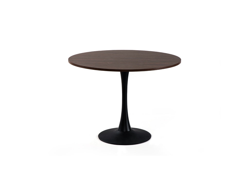 Orbis Eettafelset met 4 Loren Stoelen - Zwart / Beige / Bruin - afbeelding 3
