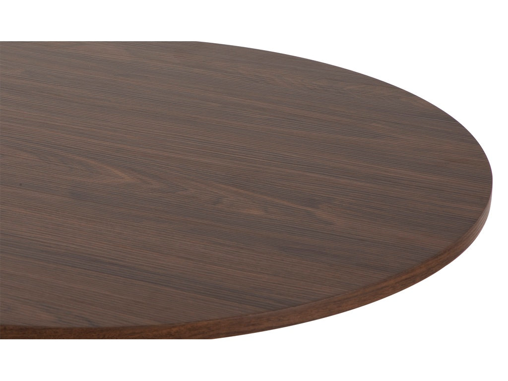 Orbis Eettafelset met 4 Loren Stoelen - Zwart / Beige / Bruin - afbeelding 4