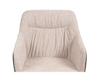 Orbis Eettafelset met 4 Loren Stoelen - Zwart / Beige / Bruin - afbeelding 11