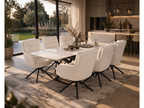 Terron Eettafelset met 6 Enzo Stoelen - Wit - afbeelding 2