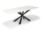 Terron Eettafelset met 6 Enzo Stoelen - Wit - afbeelding 3