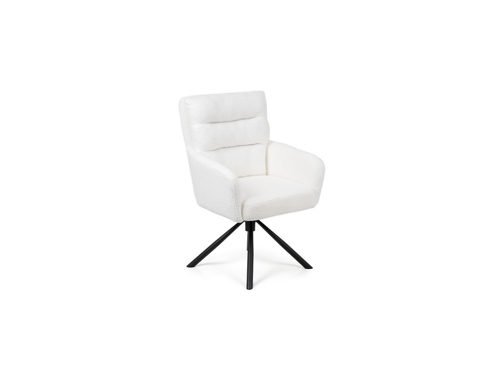 Terron Eettafelset met 6 Enzo Stoelen - Wit - afbeelding 5