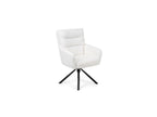 Terron Eettafelset met 6 Enzo Stoelen - Wit - afbeelding 5