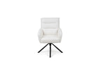Terron Eettafelset met 6 Enzo Stoelen - Wit - afbeelding 6