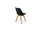 Scandinavia Eettafelset met 4 Scandi Stoelen - afbeelding 4