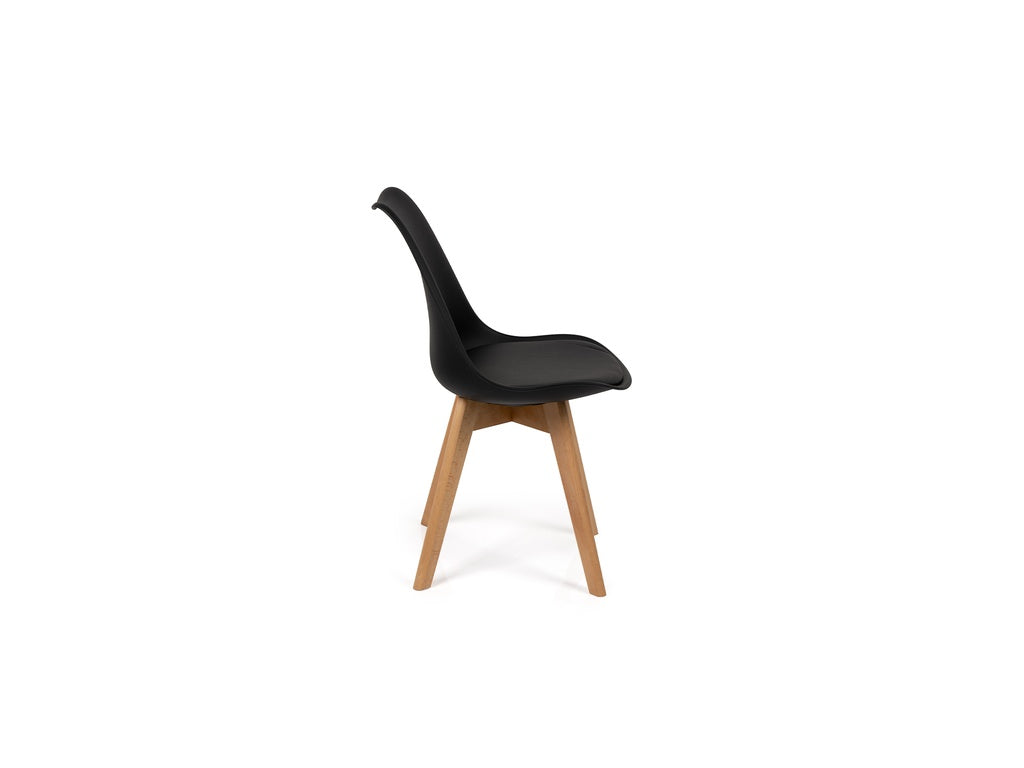 Scandinavia Eettafelset met 4 Scandi Stoelen - afbeelding 5