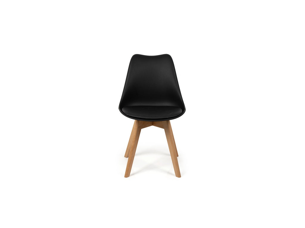 Scandinavia Eettafelset met 4 Scandi Stoelen - afbeelding 6