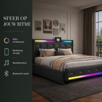 Aure LED bedframe verlichting en audio