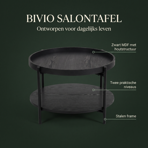 Bivio Salontafel – ontwerp en materialen