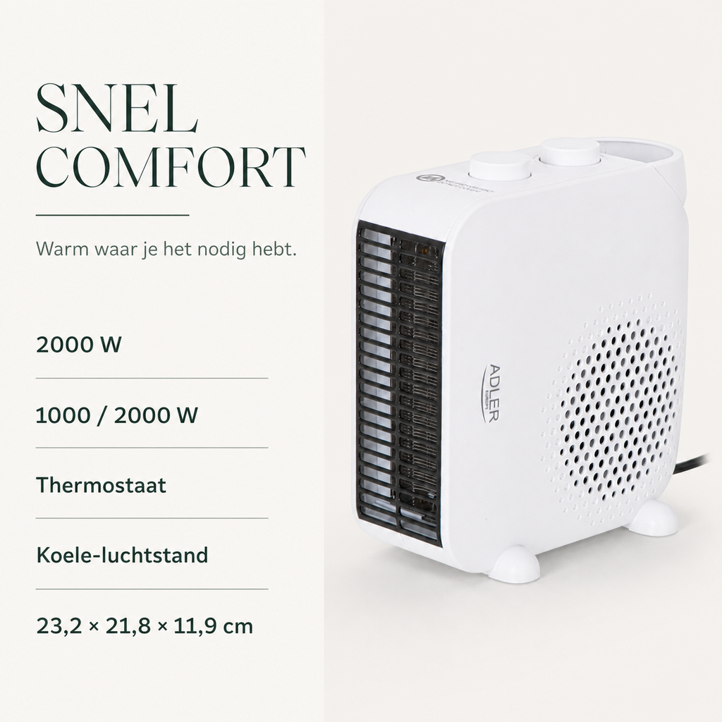CompactHeat 2000 voordelen