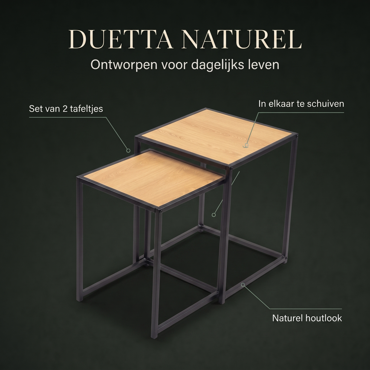 Duetta Naturel – ontwerp en materialen