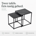 Duetta Salontafel infographic