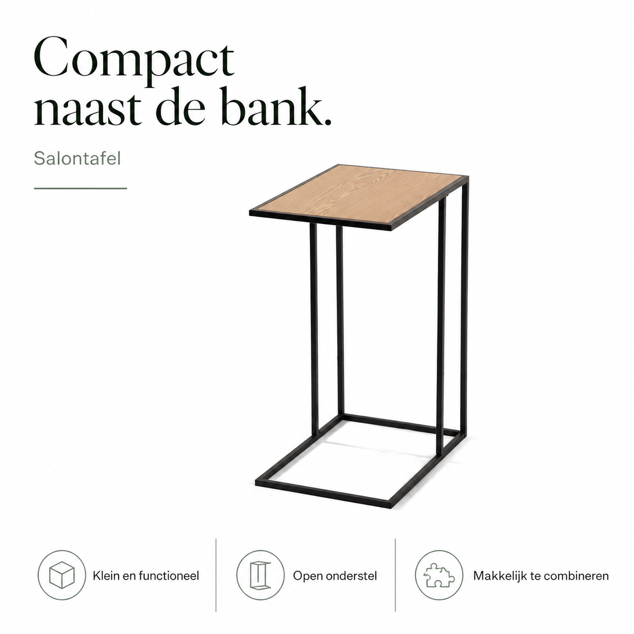 Minima Salontafel infographic