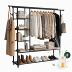 Kledingrek XXL - Zwart
