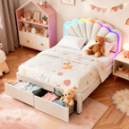 Nola Teddy LED Bedframe - HD productbeeld 2