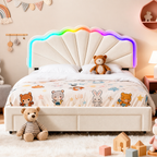 Nola Teddy LED Bedframe - HD productbeeld 4