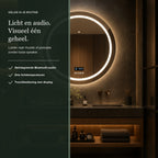 Sivableu sound LED badkamerspiegel - functies