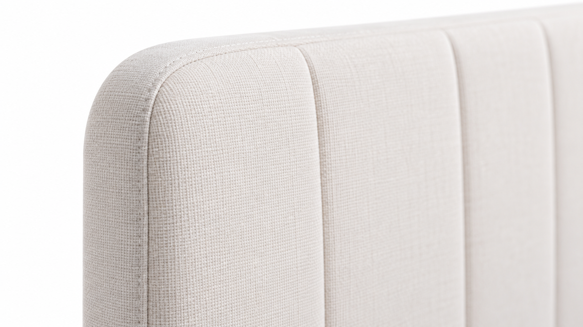 Detailfoto van Avena Opbergbed met Gestoffeerd Hoofdbord
