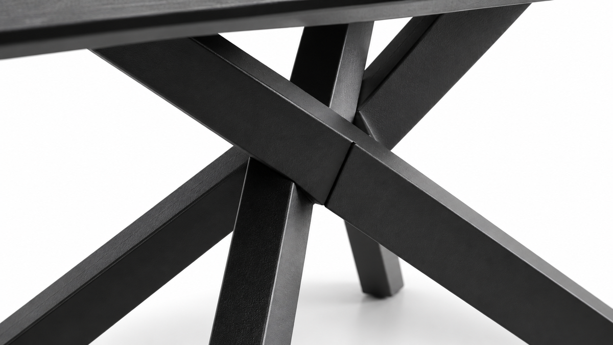 Detailfoto van Eettafel NEROSS 180 Zwart