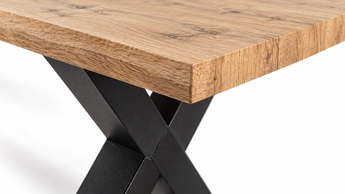 Detailfoto van Eettafel ROBUL 160 Naturel