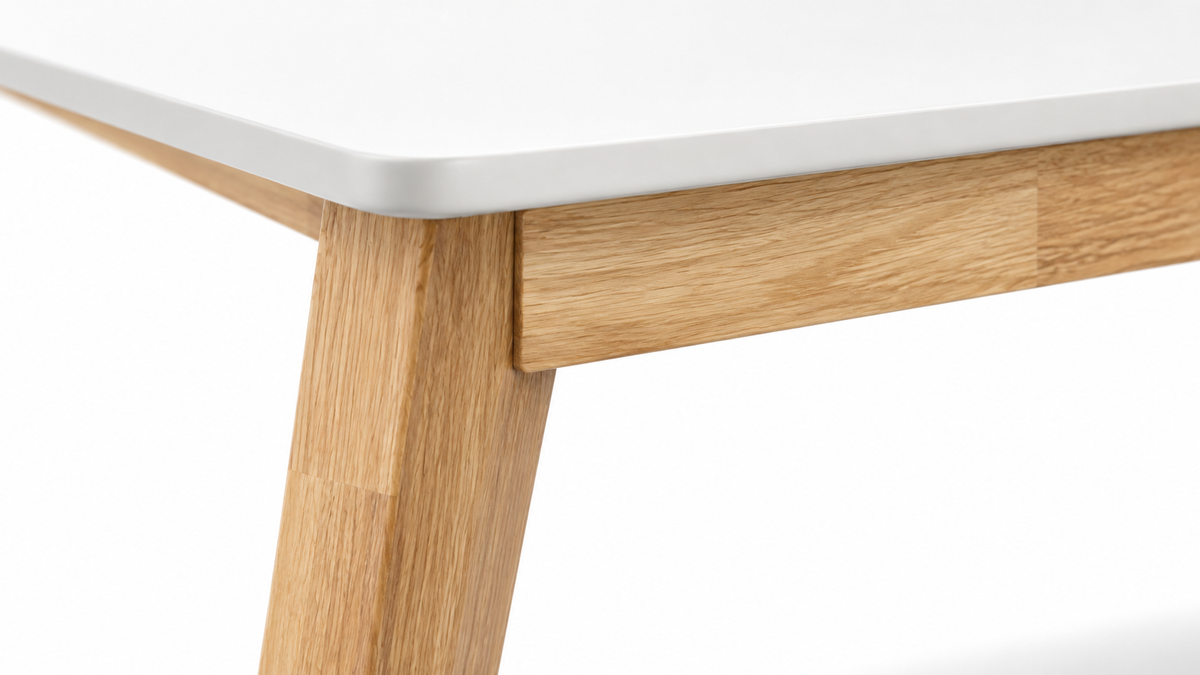 Detailfoto van Eettafel SCANDINAVIA Naturel 150