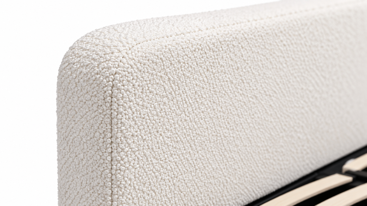 Detailfoto van Teddy Boucle Opbergbed