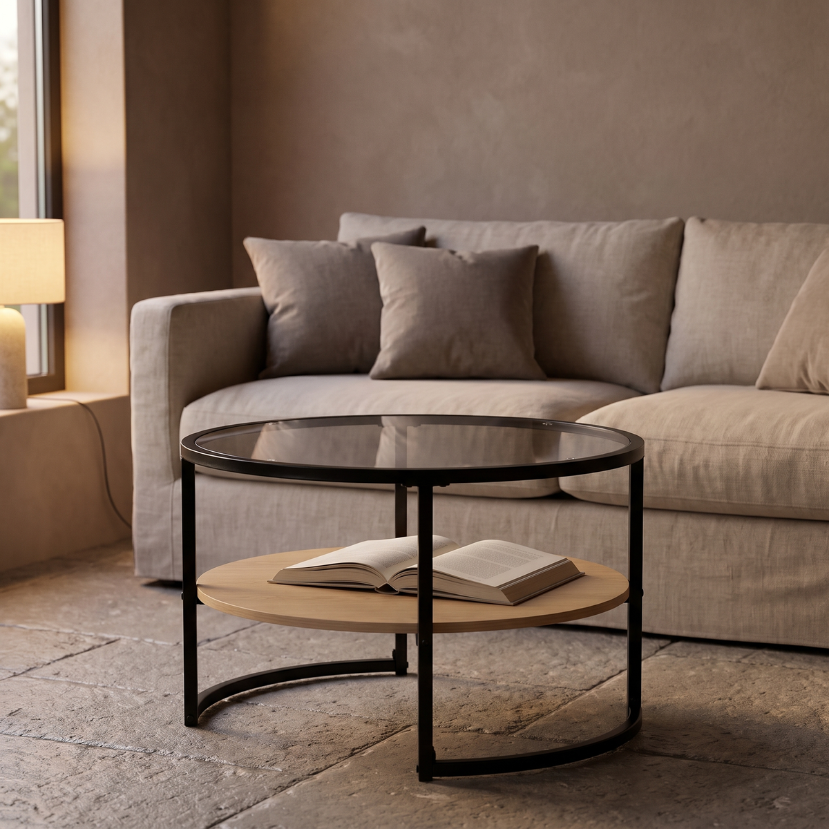 Vitrea Salontafel – fotorealistisch interieur 2